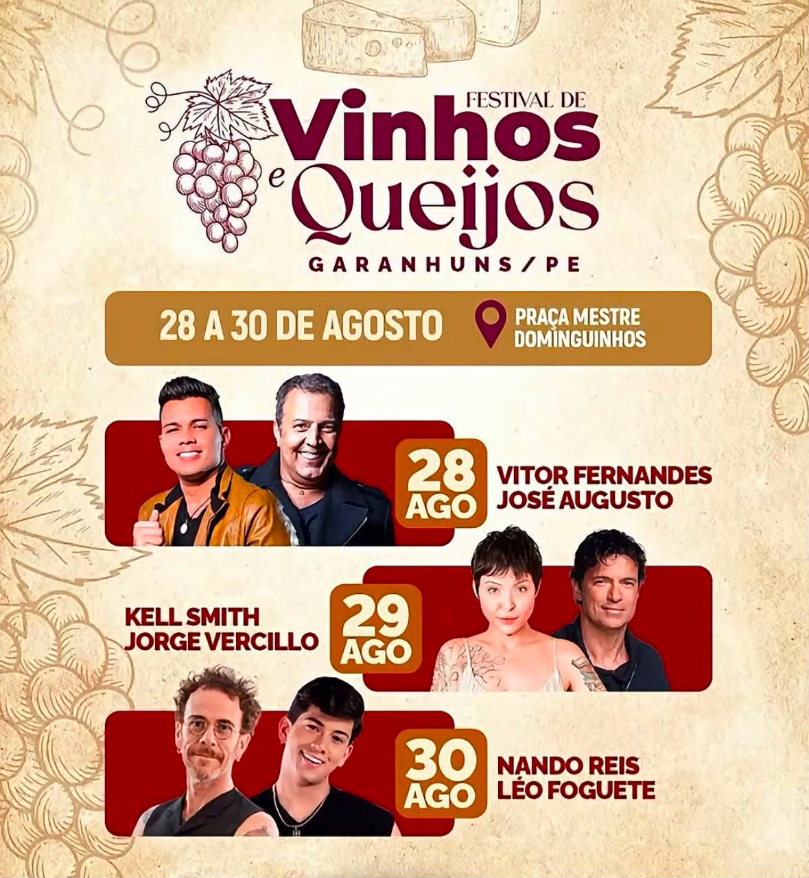 1º Festival de Vinhos & Queijos